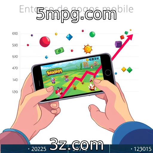 Crescimento do mercado de jogos mobile em 2025